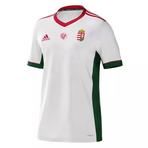 Tailandia Camiseta Hungría Segunda Equipación 2021 Blanco